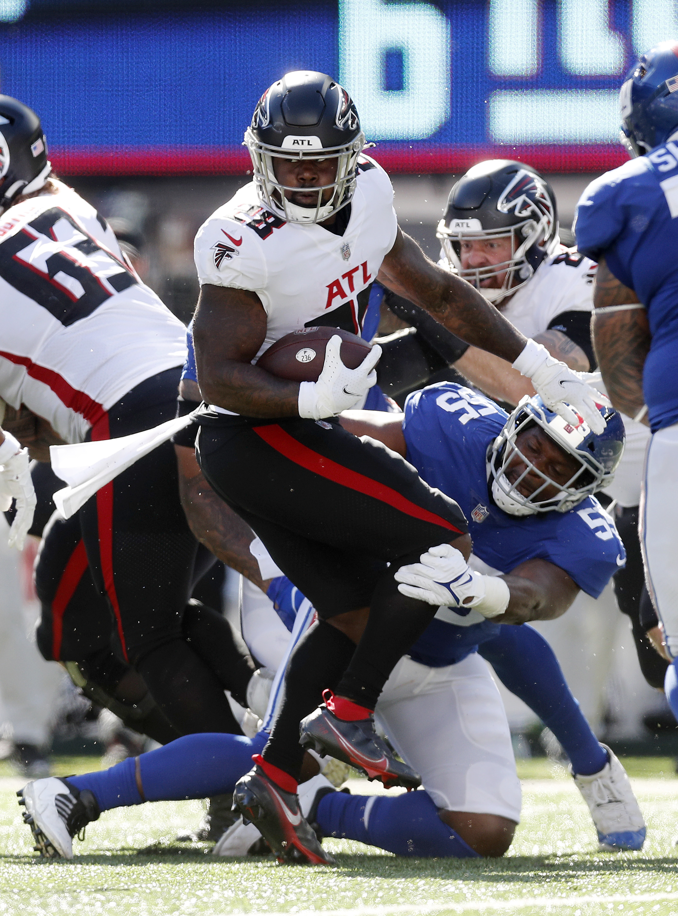 Atlanta Falcons vs the New York Giants. | Source: Getty Images