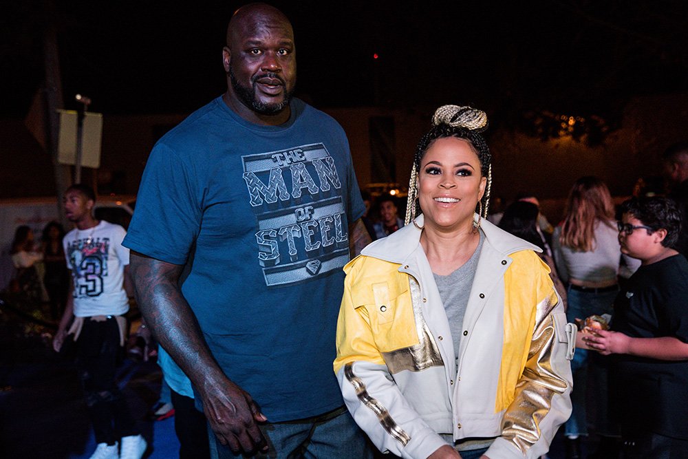 Shaunie O'Neal and Shaquille O'Neal celebrate Shareef O'Neal's 18th birthday party at West Coast Customs on January 13, 2018 in Burbank, California. I Image: Getty Images.