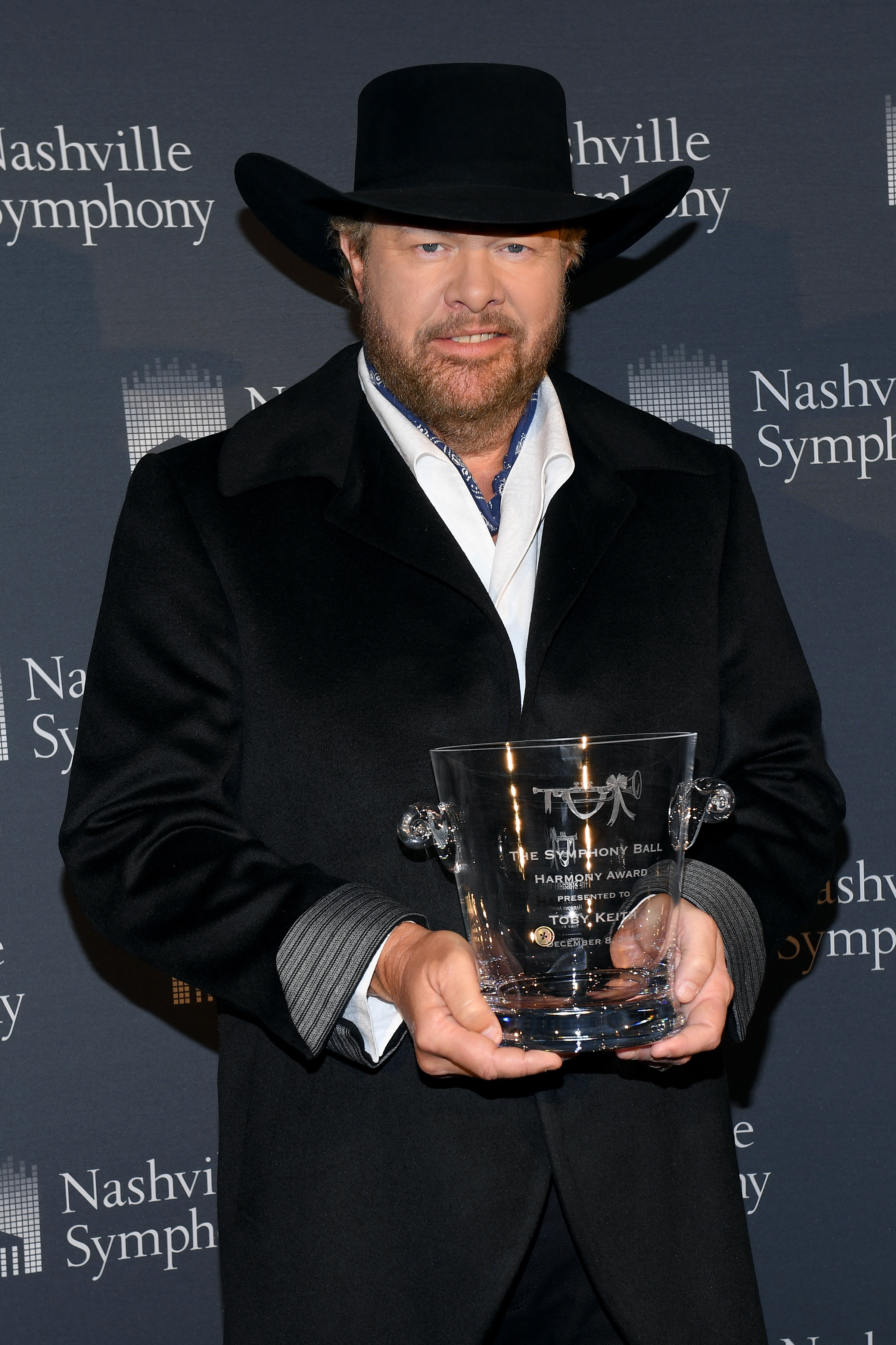 Toby Keith attends the 34th Annual Nashville Symphony Ball at Schermerhorn Symphony Center in Nashville, Tennessee on December 8, 2018. | Source: Getty Images