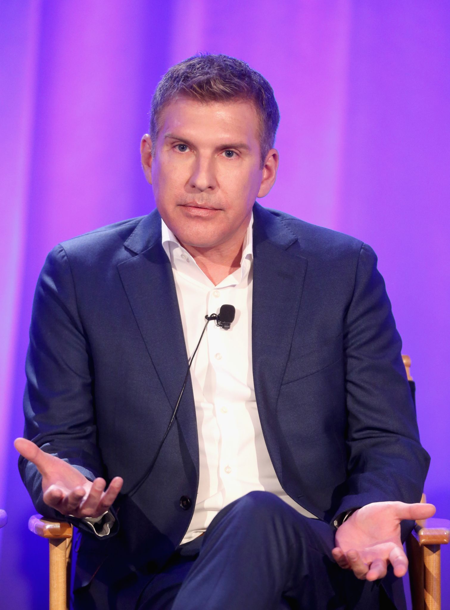 Todd Chrisley speaks during the 'Chrisley Knows Best' panel at the NBCUniversal Summer Press Day on April 1, 2016 | Photo: Getty Images