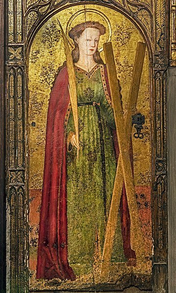 Santa Eulalia de Barcelona por Pedro García de Benavarre. | Imagen: Wikimedia Commons Santa Eulalia de Barcelona por Pedro García de Benavarre. | Imagen: Wikimedia Commons