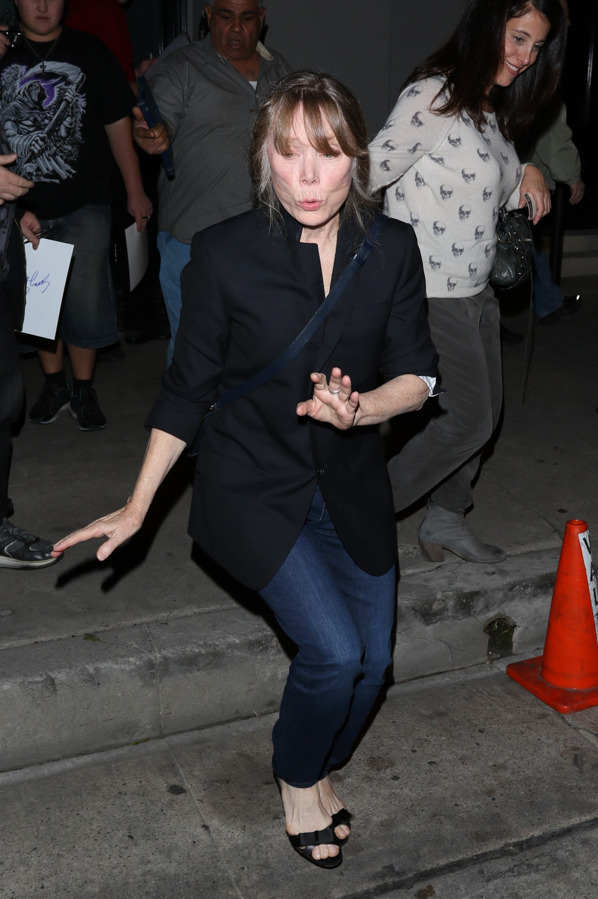 Sissy Spacek spotted out in Los Angeles, California on January 6, 2015. | Source: Getty Images