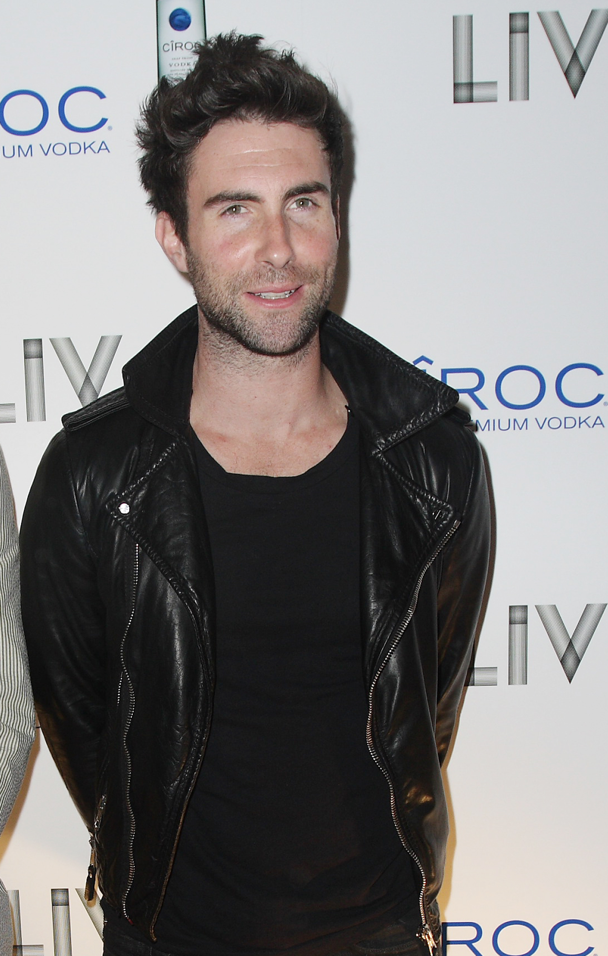 Adam Levine of Maroon 5 attends New Years Eve at LIV Nightclub in the Fontainebleau Hotel Presented By Ciroc Vodka on December 31, 2008, in Miami Beach, Florida.