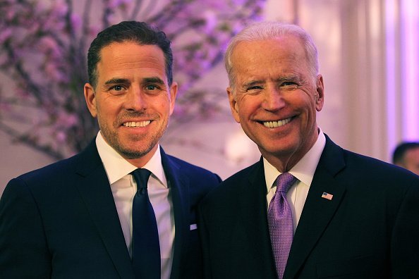 Hunter Biden and Joe Biden at the World Food Program USA's Annual McGovern-Dole Leadership Award Ceremony | Photo: Getty Images