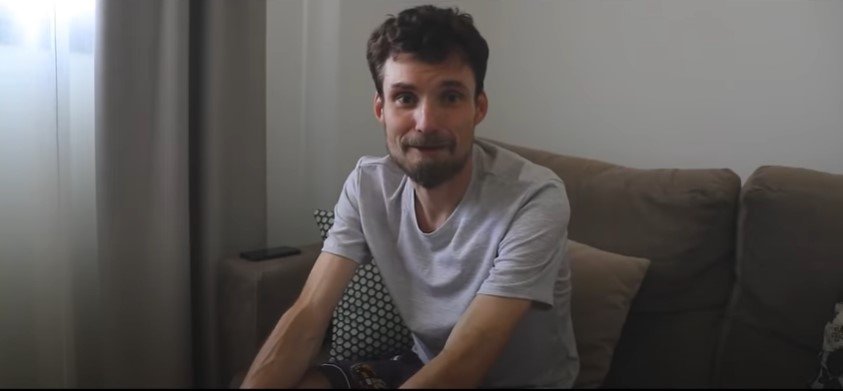David en su video. | Foto: YouTube/MARCA