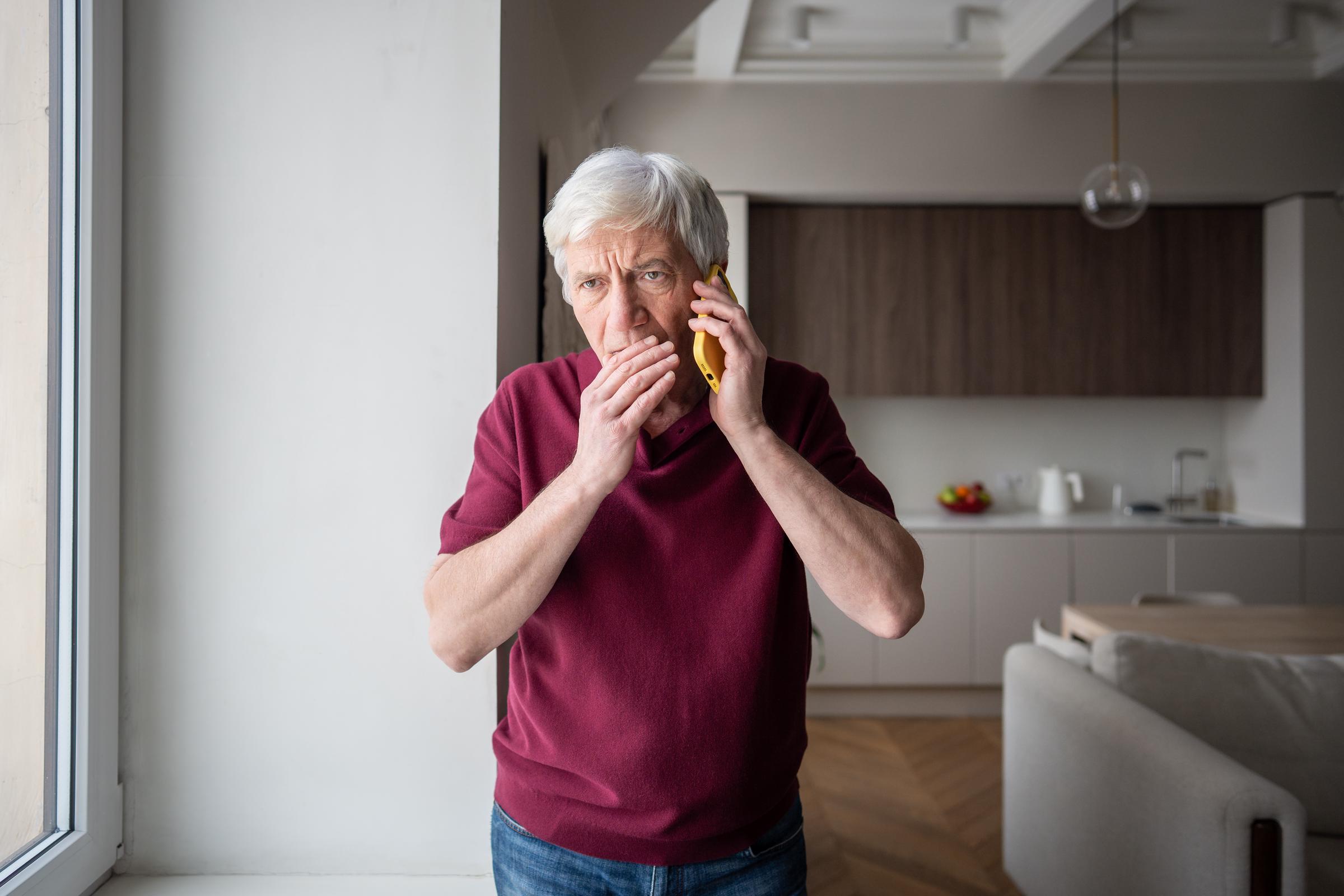 A man on a phone call | Source: Shutterstock