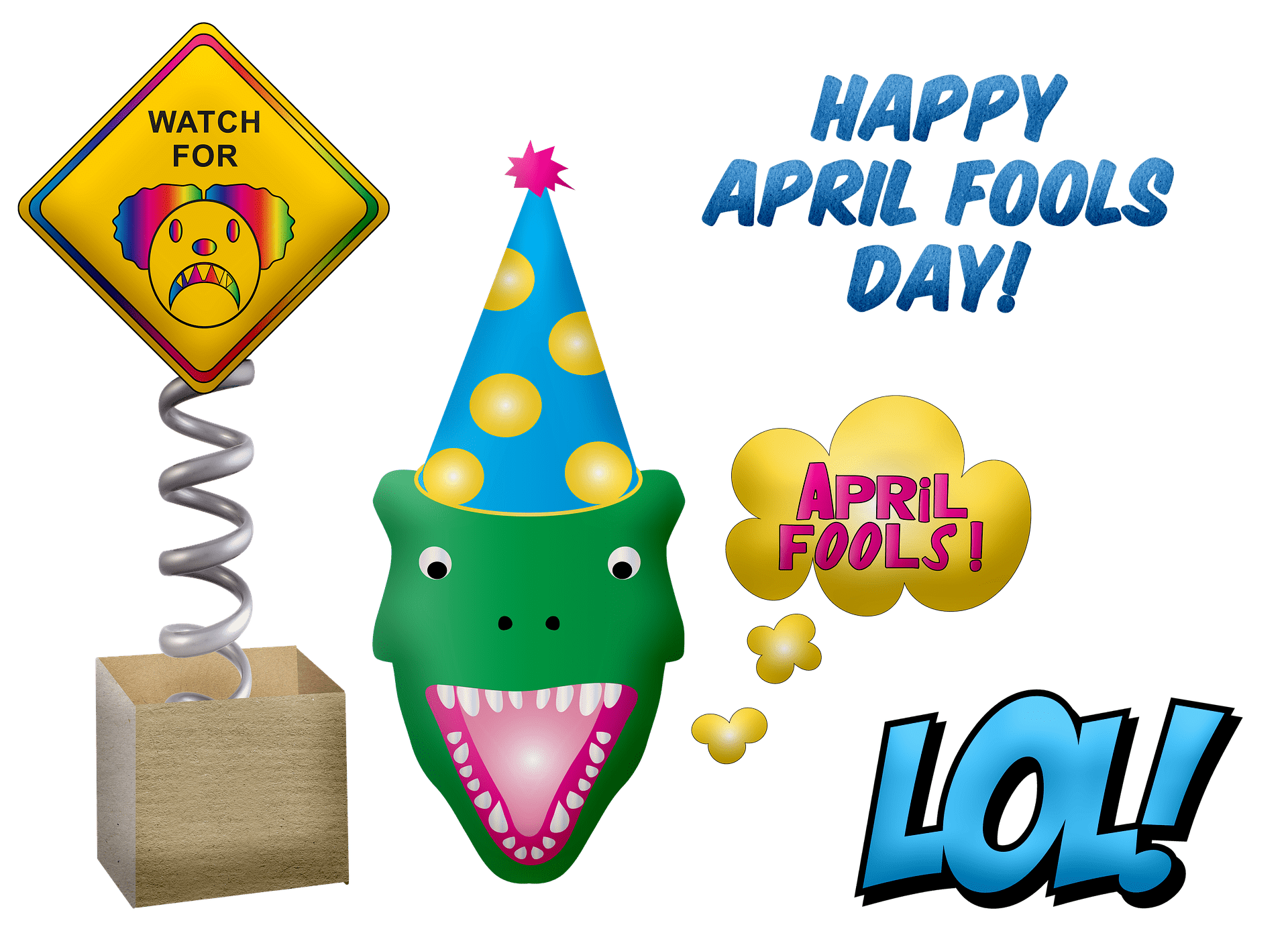 Happy April Fool's Day | Source: Pixabay