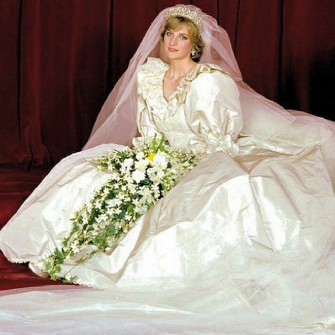 Princess DIana on her wedding day, July 29, 1981| Source: Getty Images