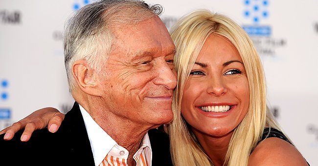 Hugh and Crystal Hefner pictured at the TCM Classic Film Festival opening night, 2011, Hollywood, California. | Photo: Getty Images