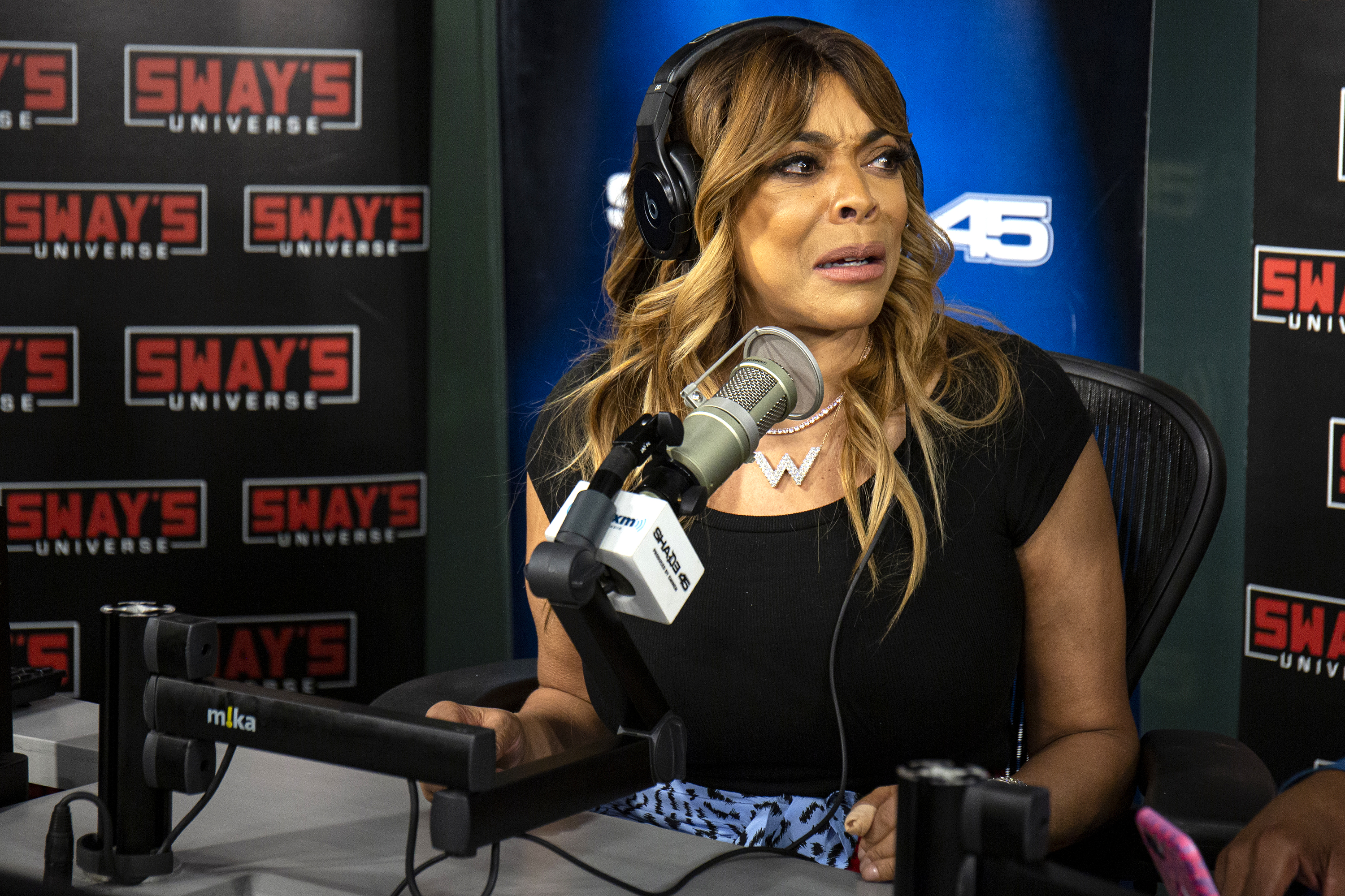 Wendy Williams visits SiriusXM Studios in New York City, on August 6, 2019. | Source: Getty Images