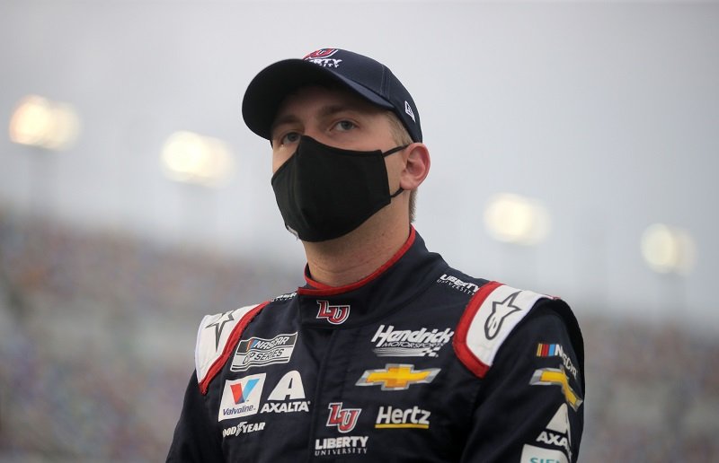 William Byron captured prior to the NASCAR Cup Series Coke Zero Sugar 400 at Daytona International Speedway in Daytona Beach, Florida in August 2020. | Image: Getty Images.  