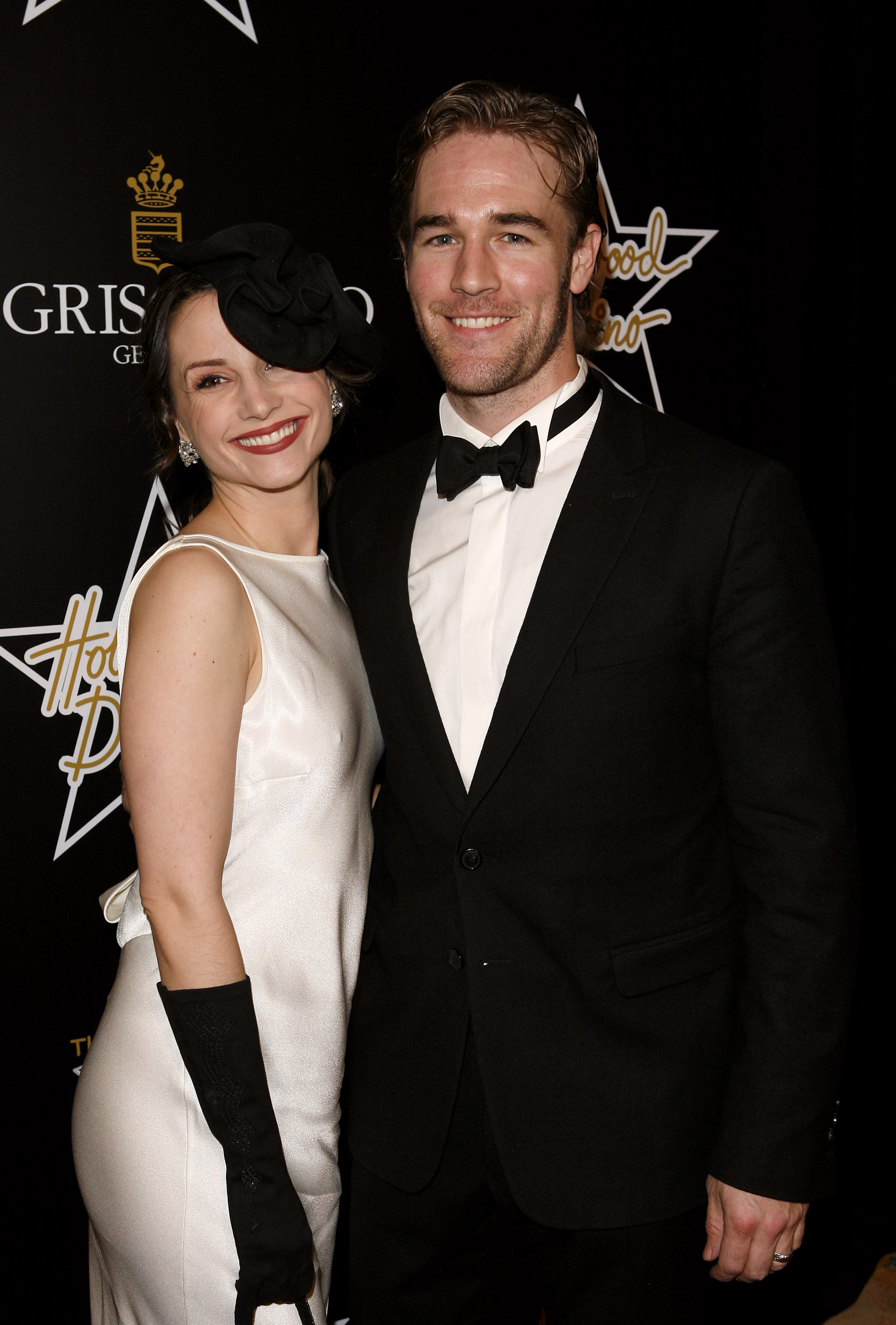 Heather McComb and James Van Der Beek attend the 1st Hollywood Domino Tournament hosted by De Grisogono on February 21, 2008 | Source: Getty Images