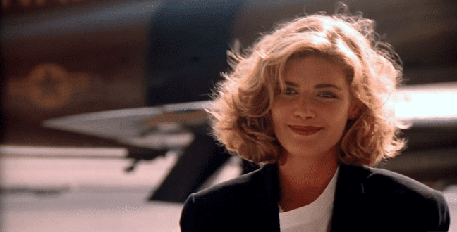 Kelly McGillis in a scene of "Top Gun" released in 1986 | Photo: YouTube/Movieclips Classic Trailers