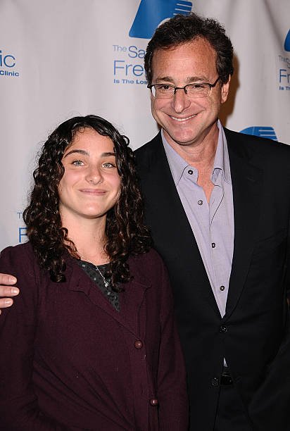  Actor Bob Saget (R) and daughter Jenny attend the 33rd annual Saban Free Clinic dinner gala at The Beverly Hilton Hotel on November 23, 2009 in Beverly Hills, California | Source: Getty Images