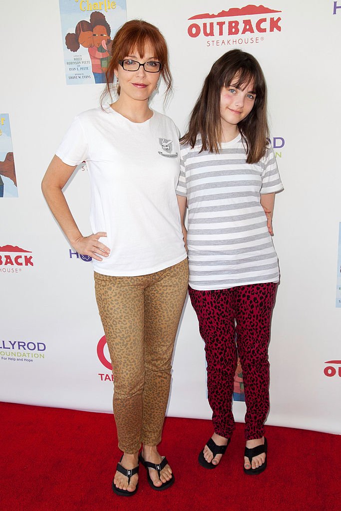 Actress Amy Yasbeck and Pre-transition Noah Ritter attend the 3rd Annual My Brother Charlie Family Fun Festival at Culver Studios | Source: Getty Images