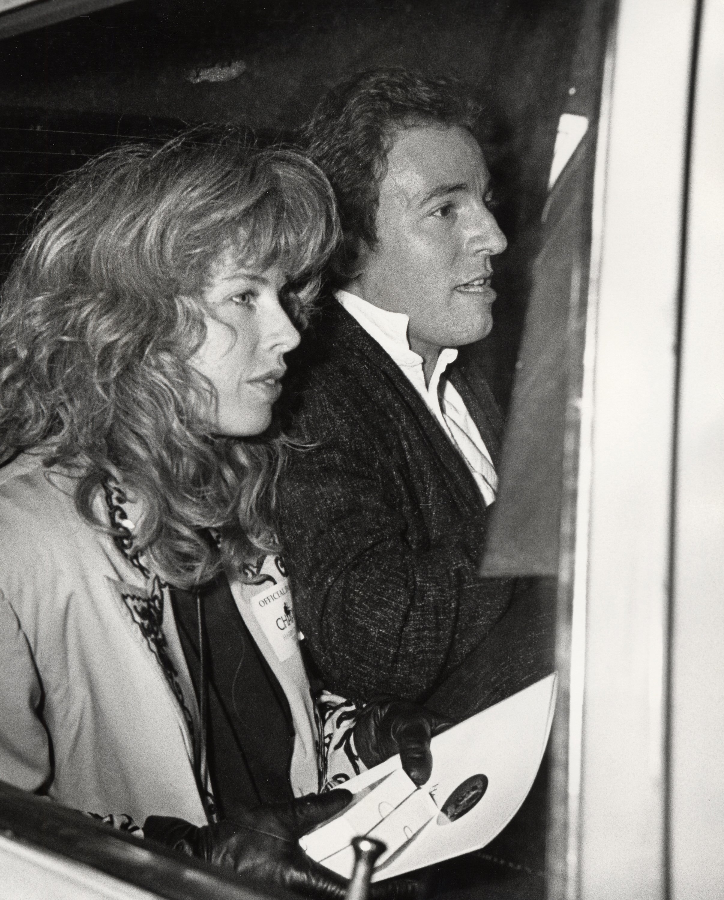 Bruce Springsteen, Julianne Phillips at "The Gold Medal Celebration: A Tribute to the Life and Music of Harry Chapin" in December 1987 | Source: Getty Images