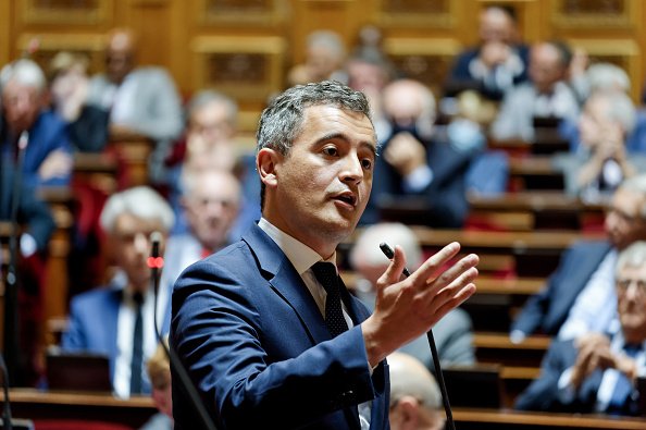 Gerald Darmanin s'exprime lors de la séance des questions au gouvernement (QAG) en juillet 2020. | Photo : Getty Images