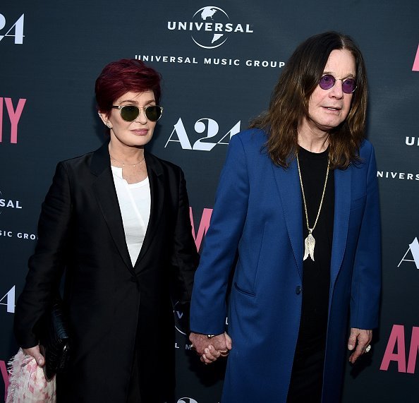 Sharon Osbourne and Ozzy Osbourne at ArcLight Cinemas on June 25, 2015 in Hollywood, California | Photo: Getty Images
