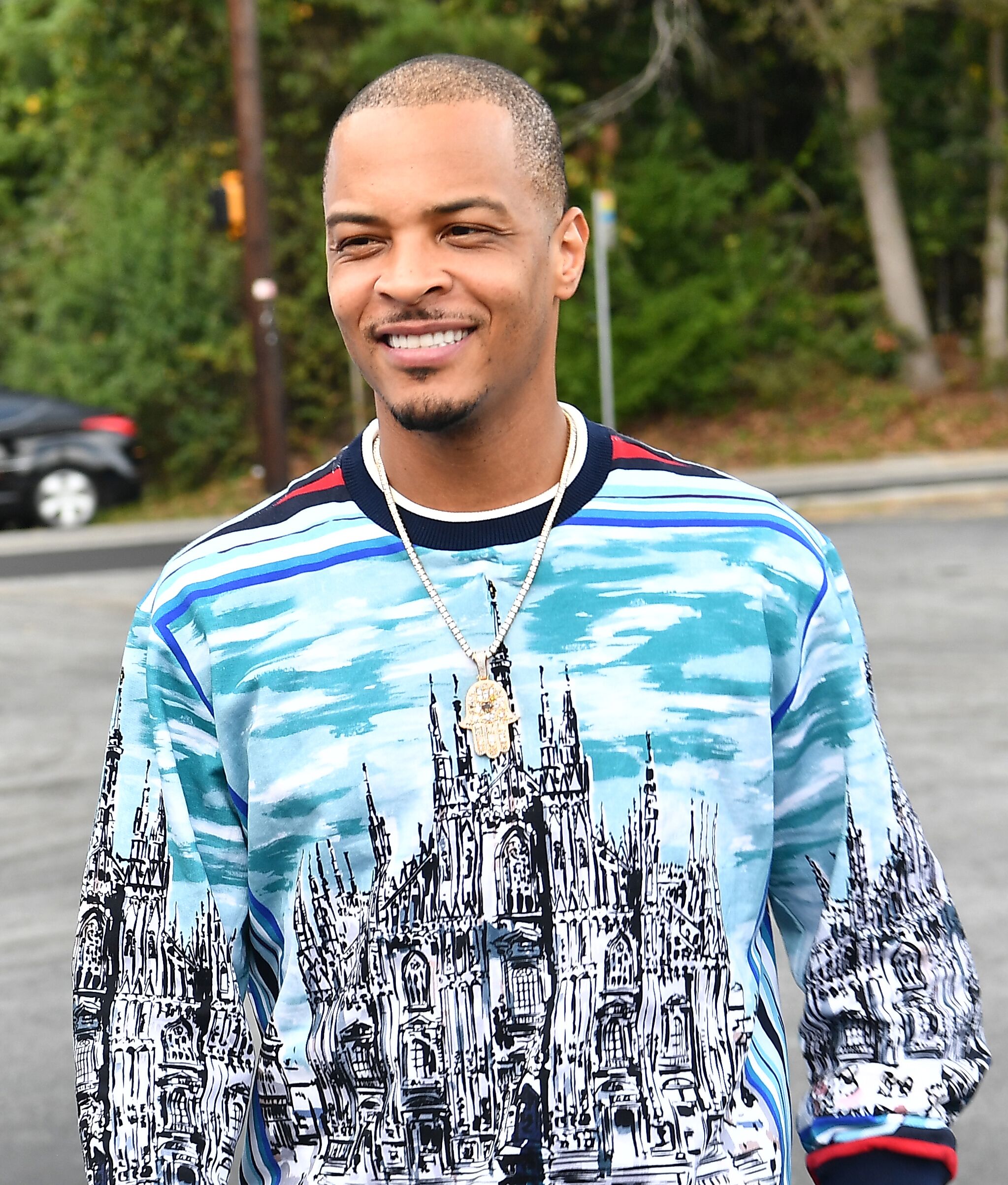 TI arriving at his Harris Community WorksEVoter Registration Drive and Community Cookout in October 2018. | Photo: Getty Images