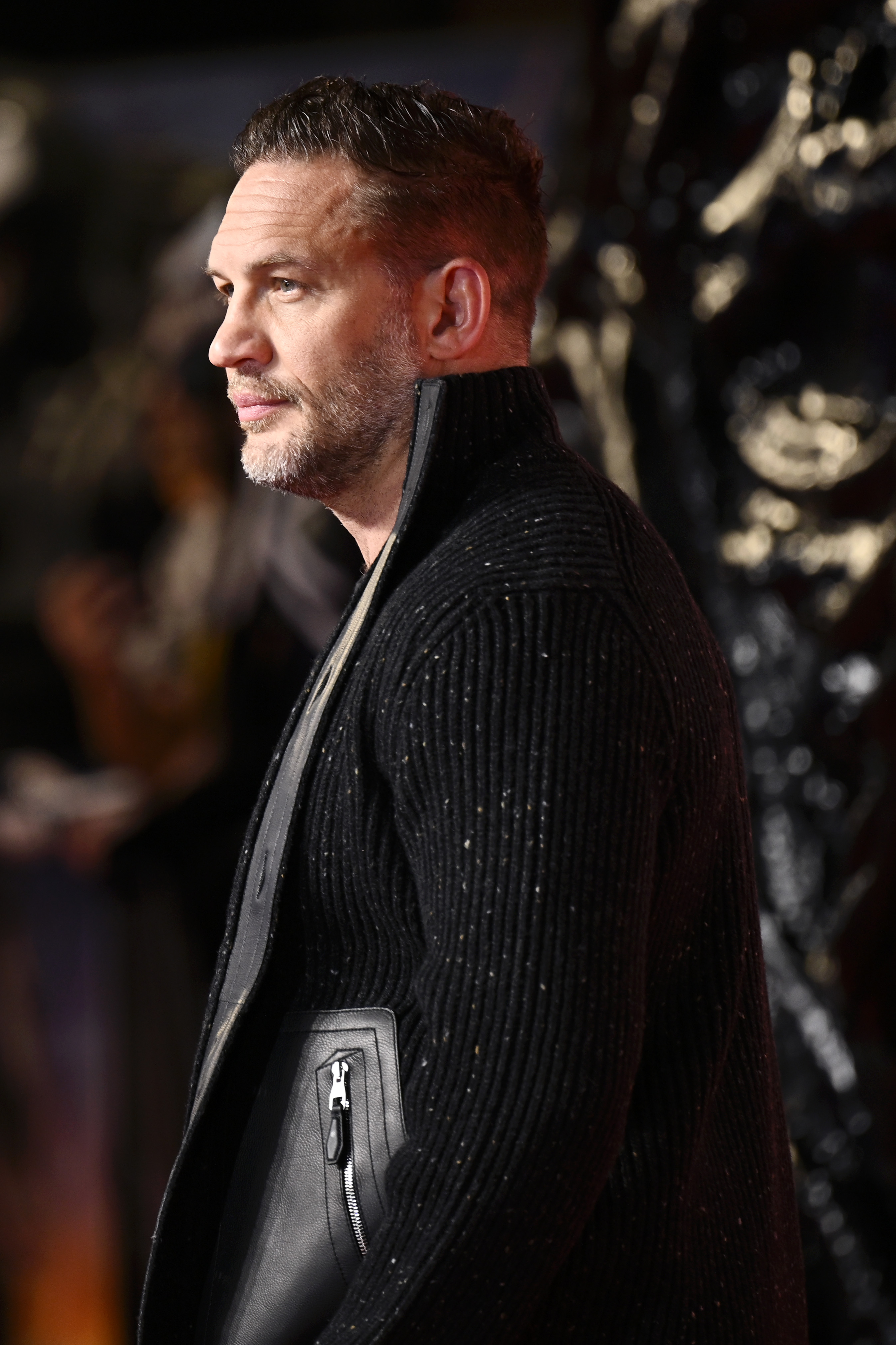 Tom Hardy at the "Venom: The Last Dance" UK premiere on October 23, 2024 | Source: Getty Images