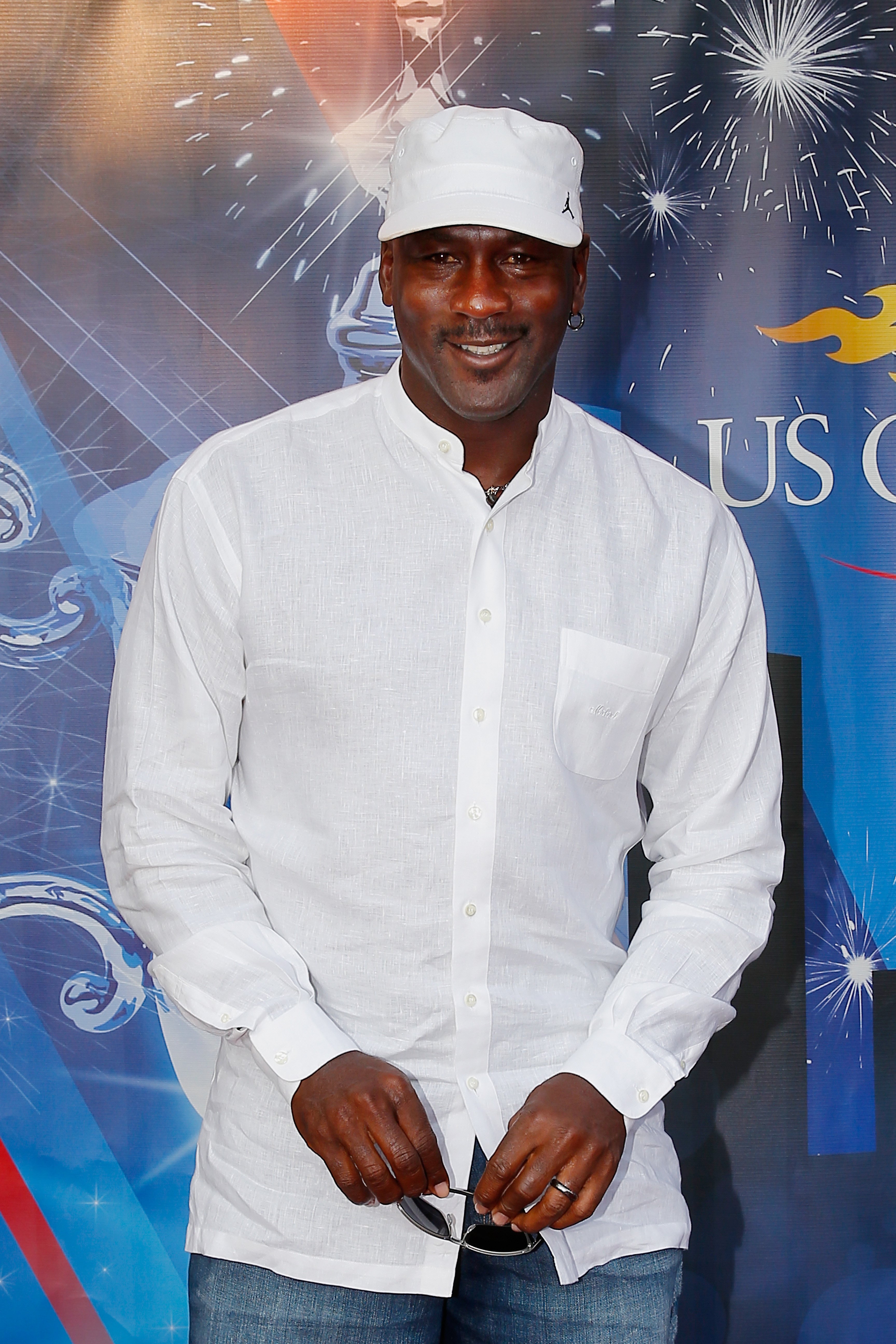 Michael Jordan attends Day Two of the 2014 US Open on August 26, 2014. | Source: Getty Images