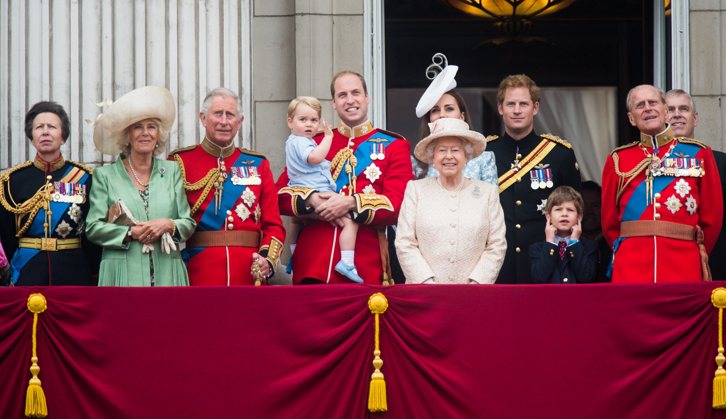 The whole royal family in London 2015. | Source: Getty Images
