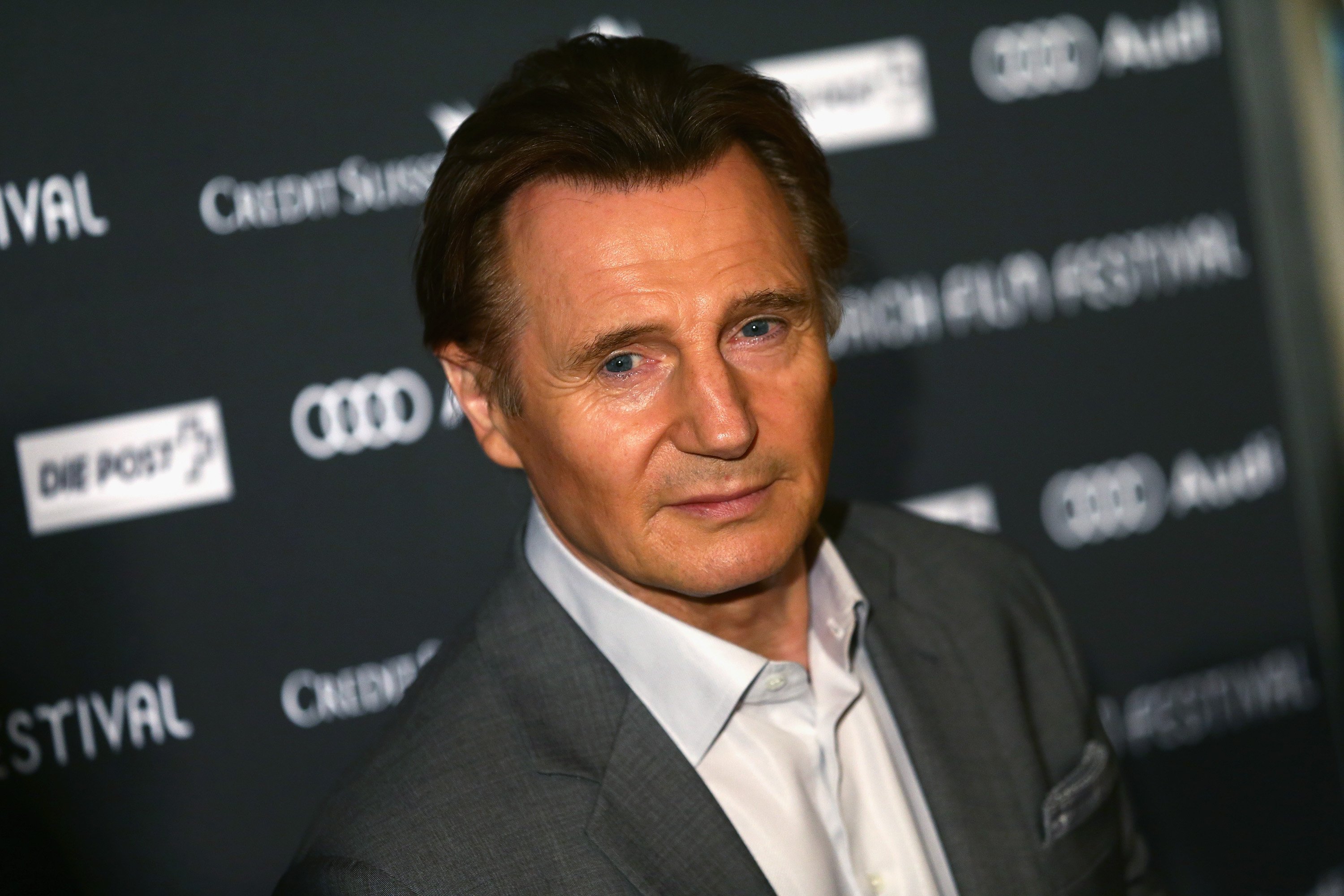 Liam Neeson y Zurich Suiza en 2014. | Foto: Getty Images
