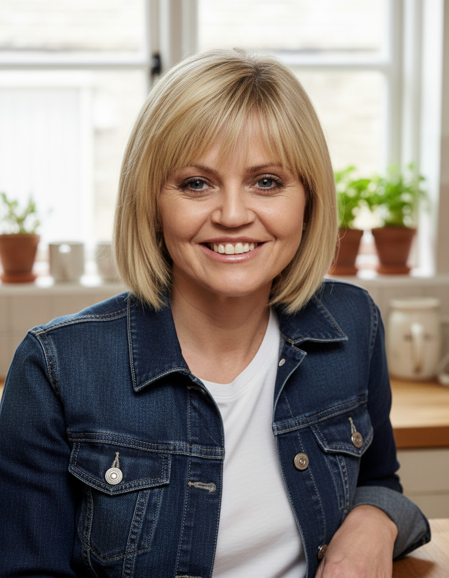 Daniella Westbrook at 52, imagined by AI | Source: Grok
