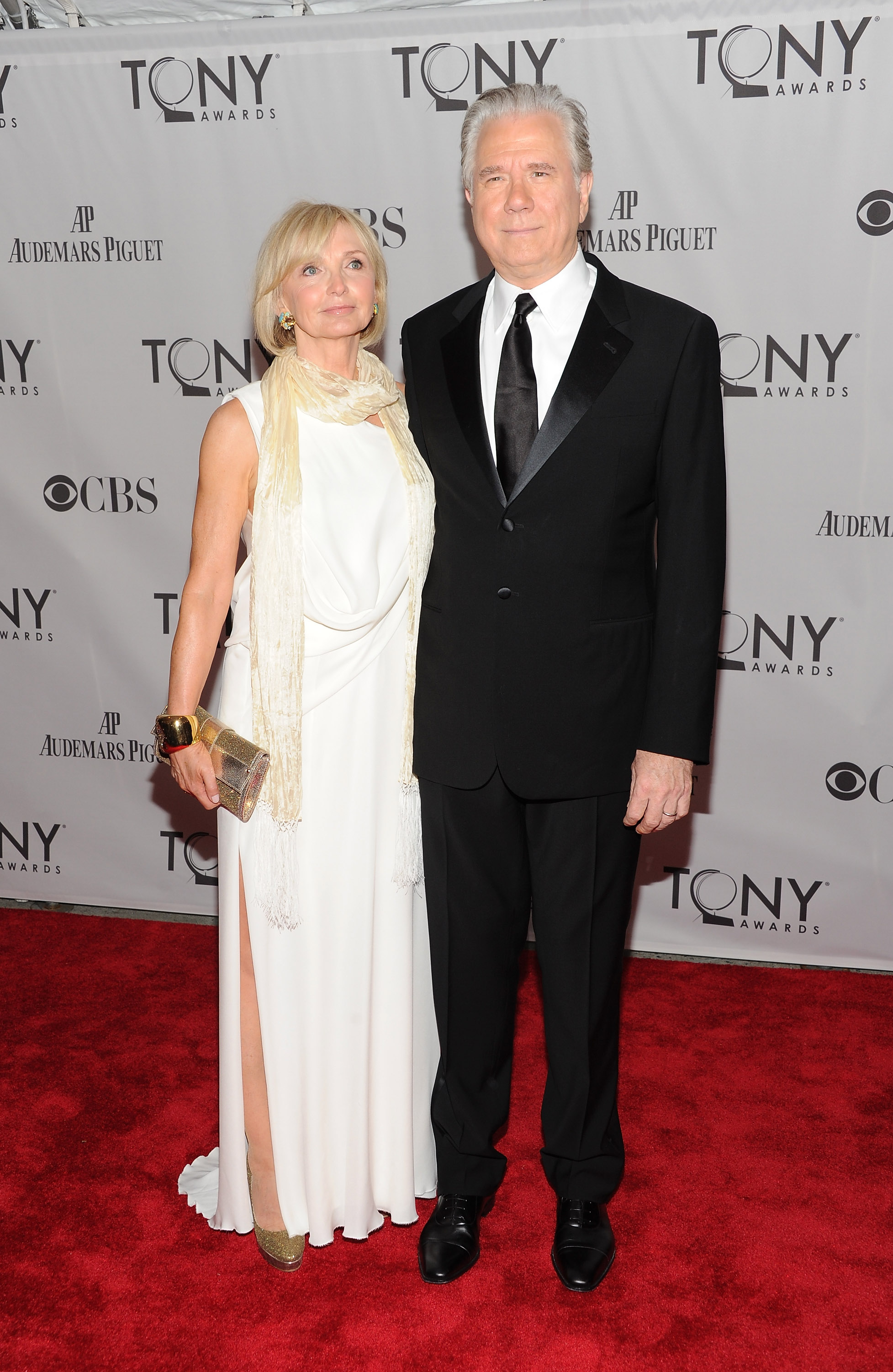 Elizabeth Cookson and John Larroquette at the 65th Annual Tony Awards. | Source: Getty Images