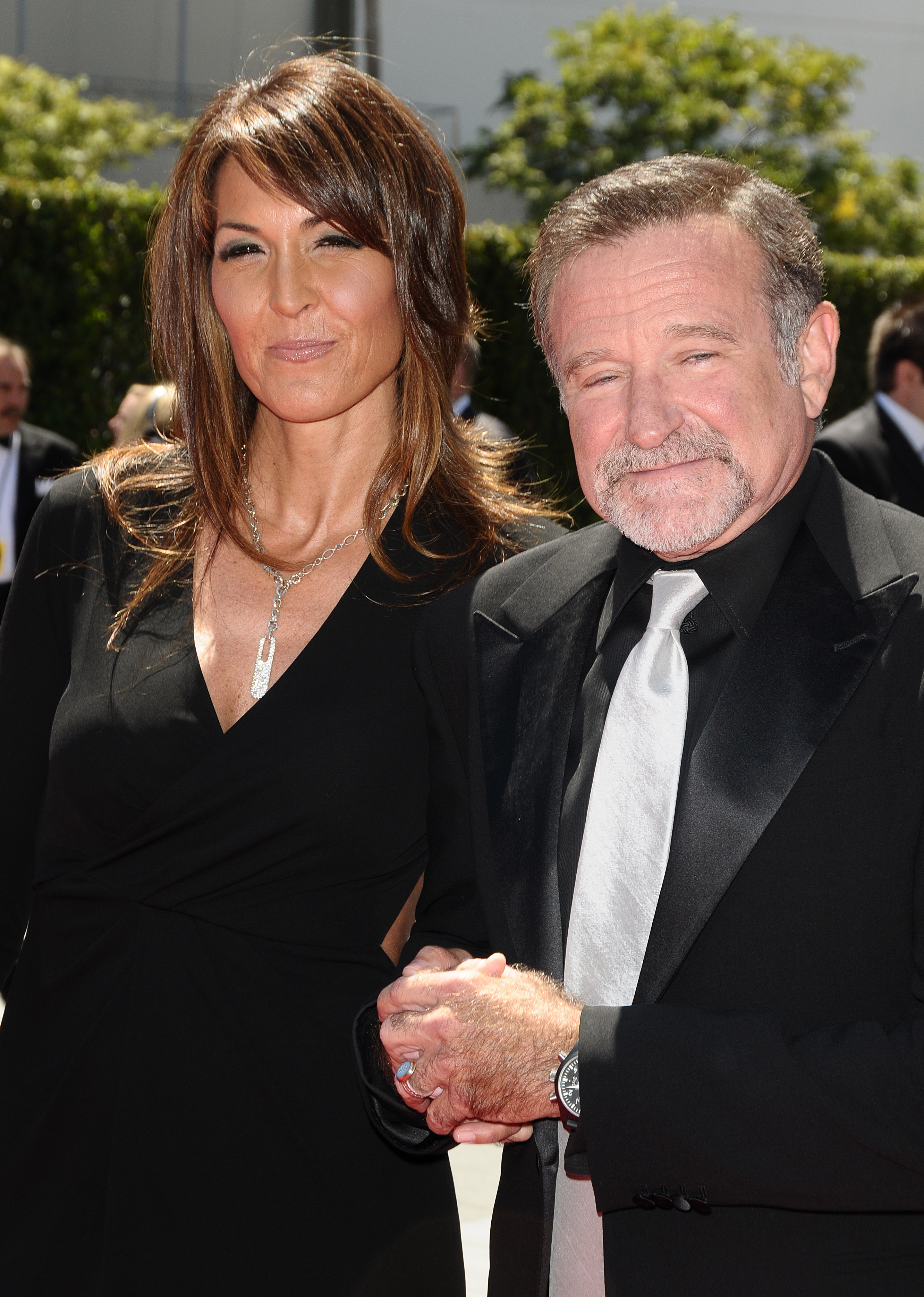 Susan Schneider and Robin Williams attend the 2010 Creative Arts Emmy Awards on August 21, 2010, in Los Angeles, California. | Source: Getty Images