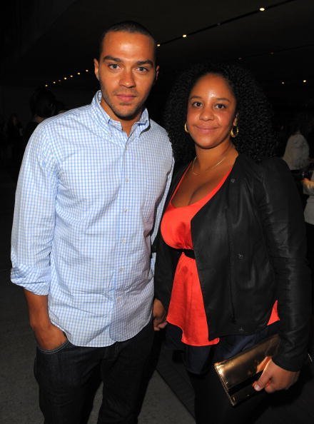 Jesse Williams (L) and Aryn Drake-Lee attend the Prada book launch cocktail held at Prada Rodeo Drive on November 13, 2009, in Beverly Hills, California. | Source: Getty Images.