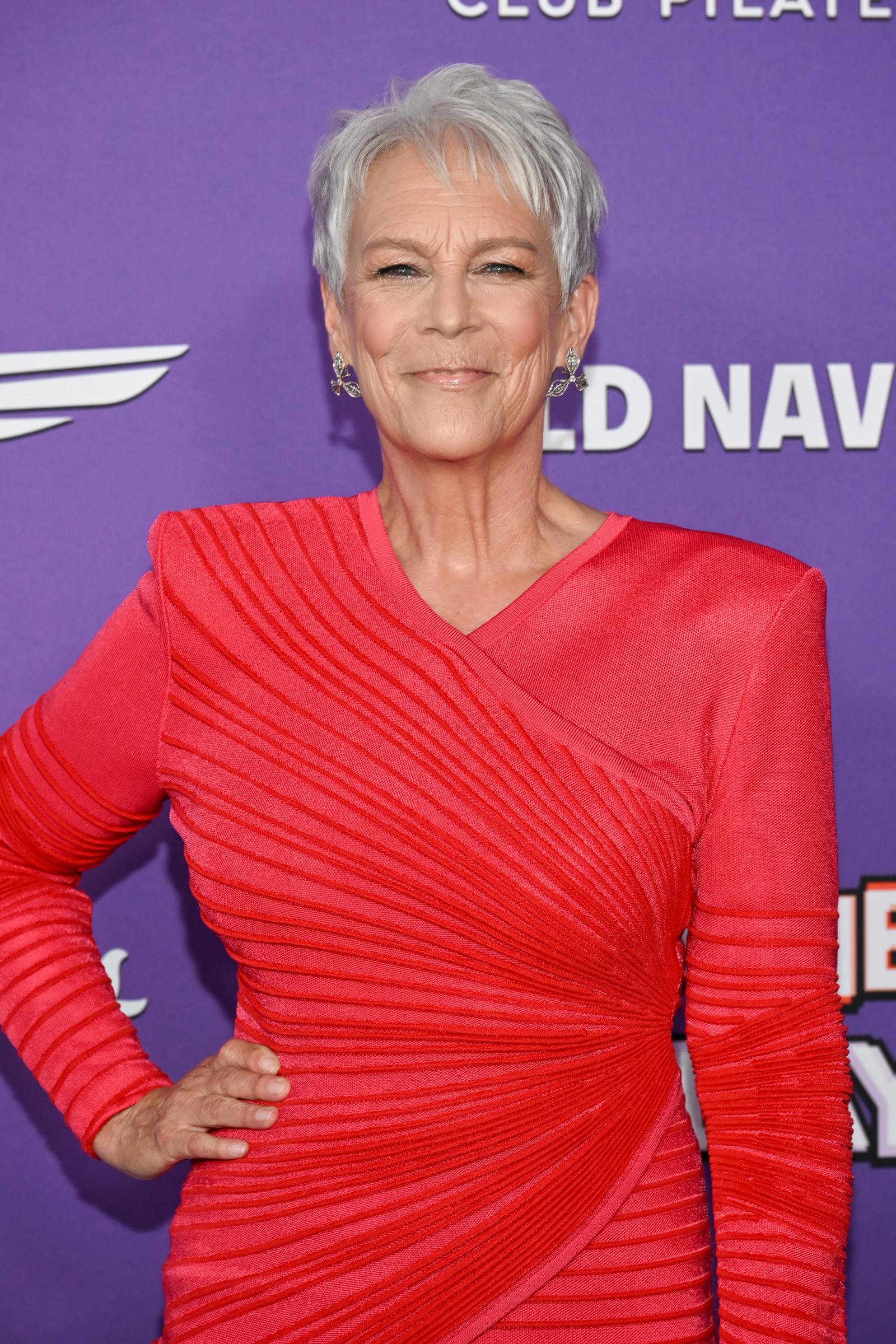 Jamie Lee Curtis at the "Freakier Friday" premiere at El Capitan Theatre on July 22, 2025, in Los Angeles, California. | Source: Getty Images