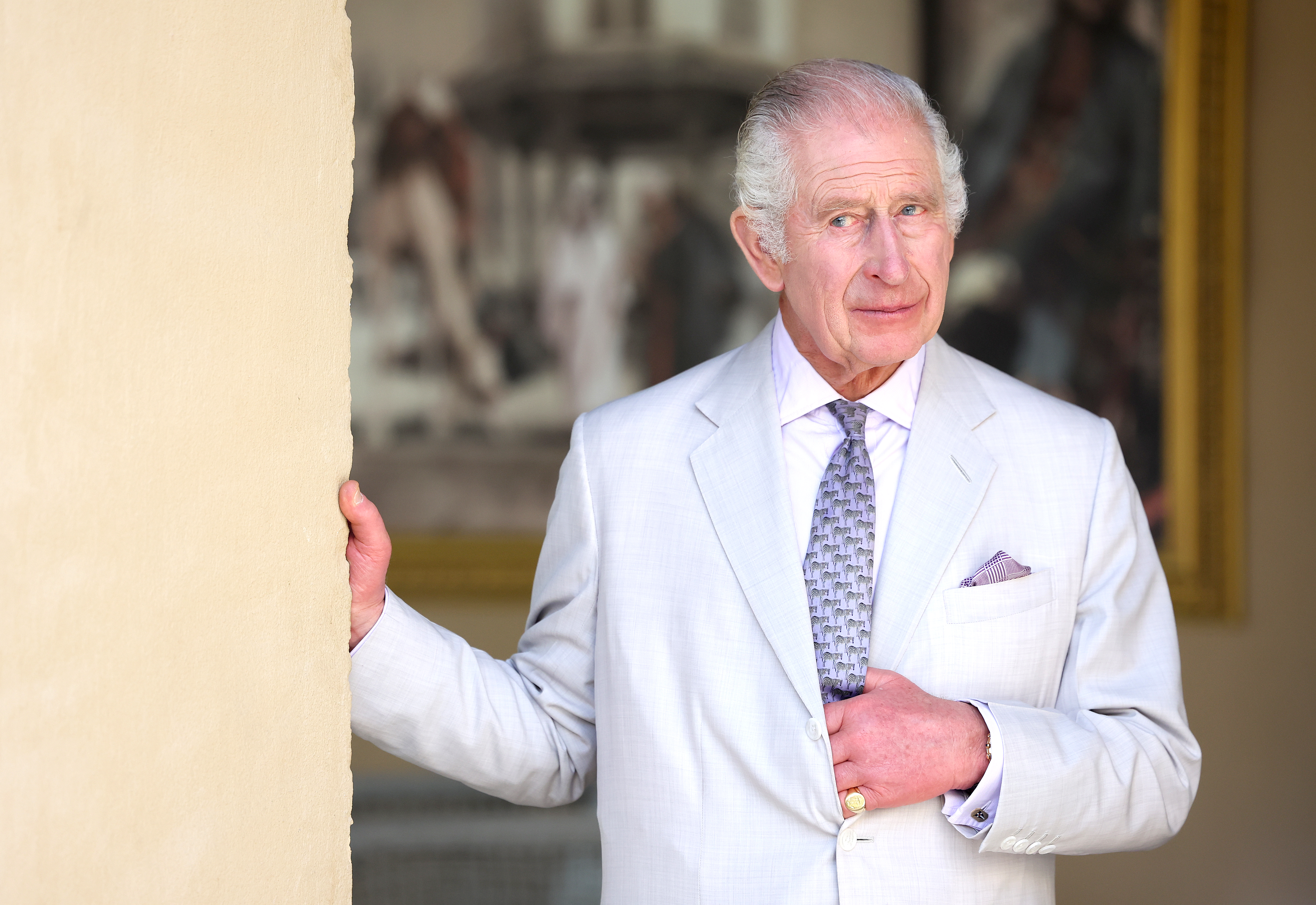 King Charles III at a Commonwealth and Nature reception during COP28 on November 30, 2023 in Dubai, United Arab Emirates | Source: Getty Images
