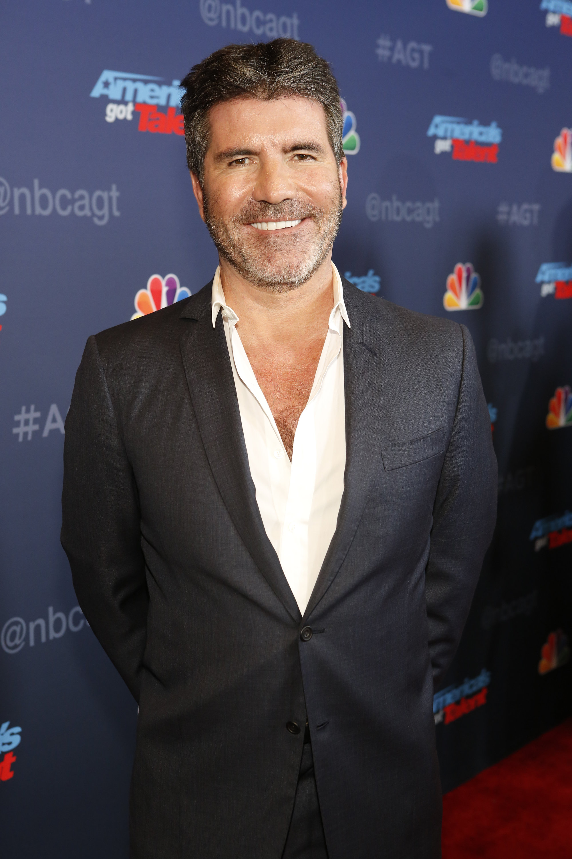 Simon Cowell ahead of a live show taping for "America's Got Talent" Season 11 on 26 July 2016. | Source: Getty Images