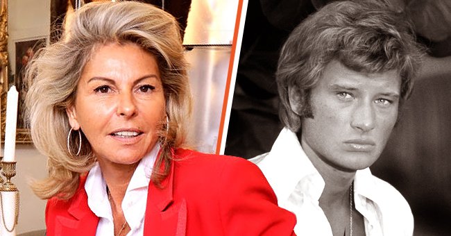 caroline margeridon et johnny hallyday