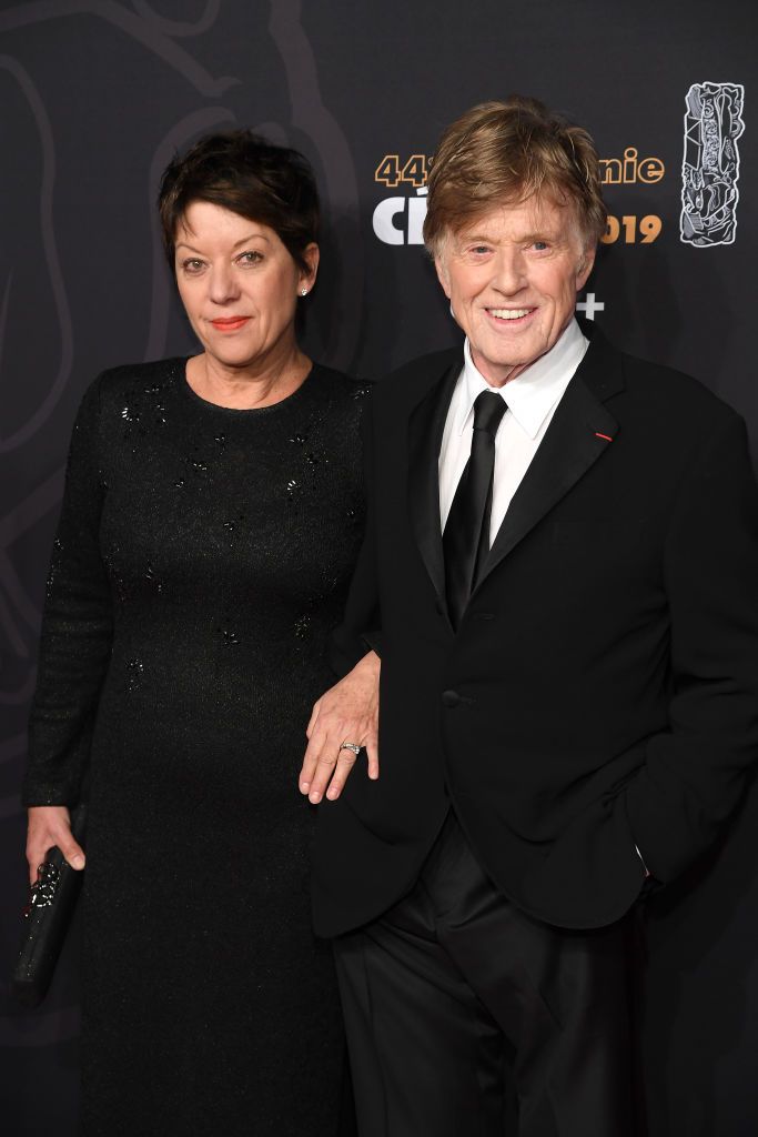 Robert Redford and Sibylle Szaggars during the Cesar Film Awards 2019 at Salle Pleyel on February 22, 2019 in Paris, France. | Source: Getty Images