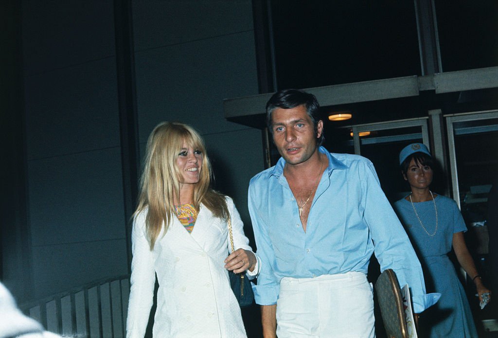 Brigitte Bardot et Gunther Sachs à Los Angeles en 1966. l Source : Getty Images