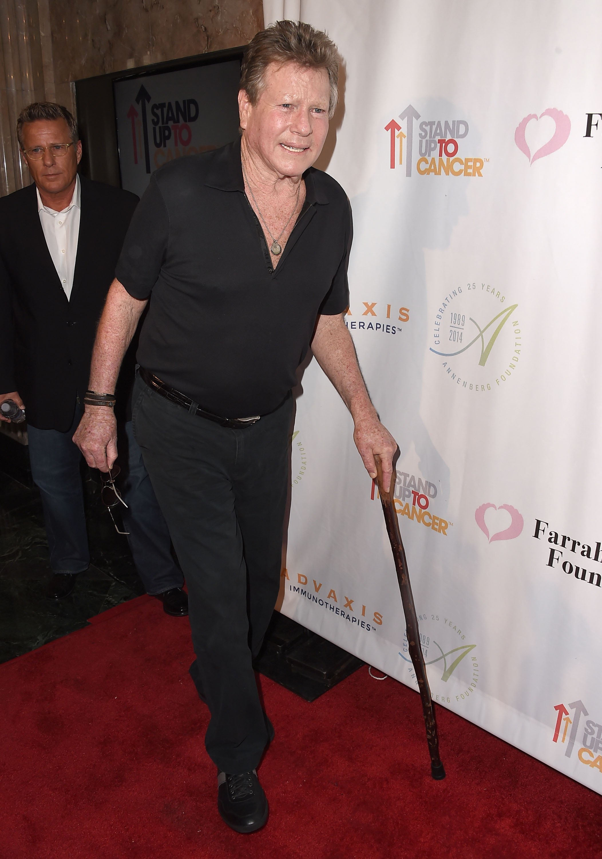Ryan O'Neal at the Farrah Fawcett Foundation Presents 1st Annual Tex-Mex Fiesta on September 9, 2015, in Beverly Hills, California | Source: Getty Images