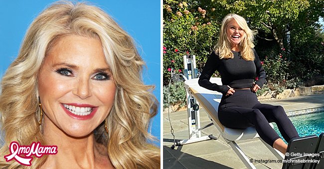 Christie Brinkley 66 Defies Age As She Flaunts Her Flawless Figure In New Workout Photos