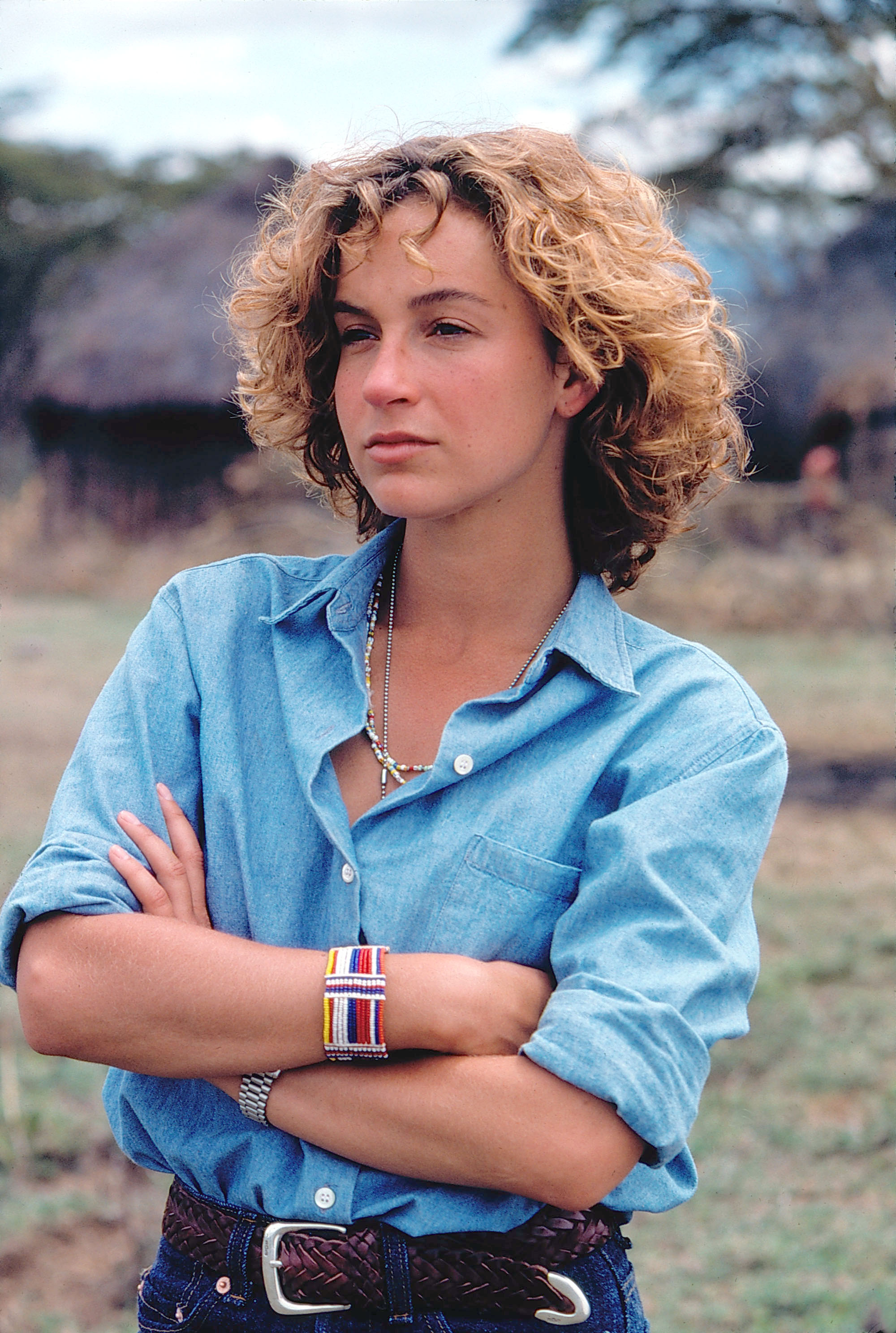 Jennifer Grey as Christina in the made-for-TV movie "Eyes of a Witness" in November 1990 | Source: Getty Images