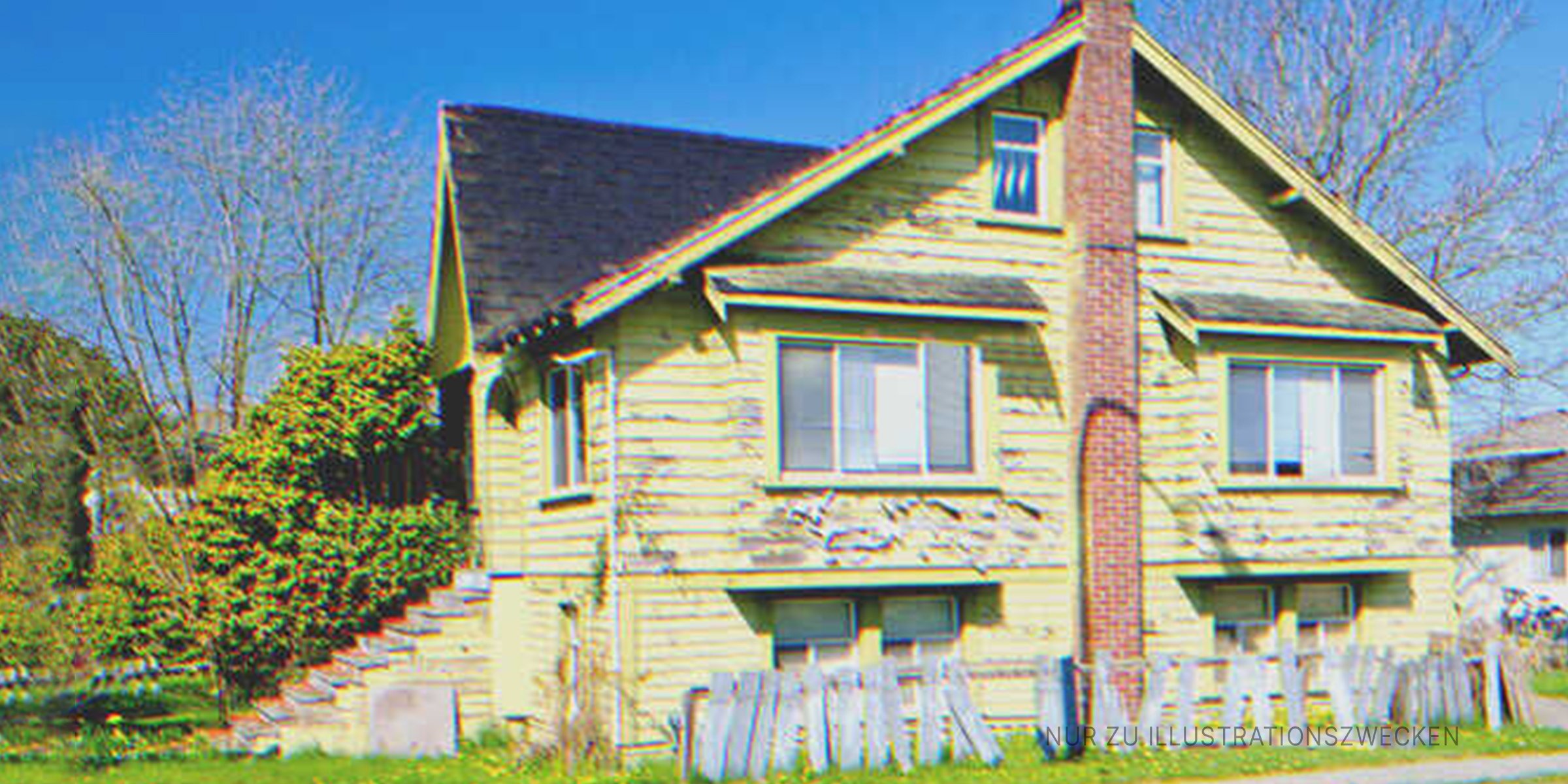 Altes Haus mit Vorgarten | Quelle: Shutterstock