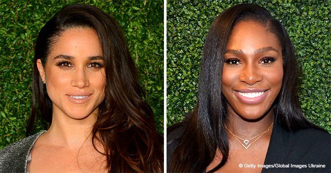 Meghan Markle turns heads in $500 sleeveless dress while stepping out with friend Serena Williams