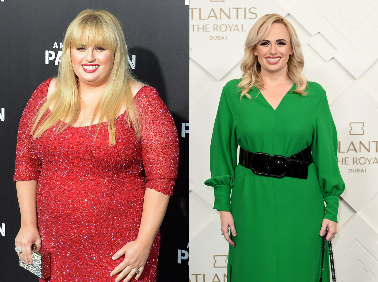 Rebel Wilson before and after weight loss | Source: Getty Images