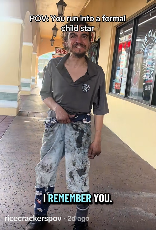 Tylor Chase seen on the streets of Riverside, California, from a post dated December 21, 2025 | Source: TikTok/@ricecrackerspov