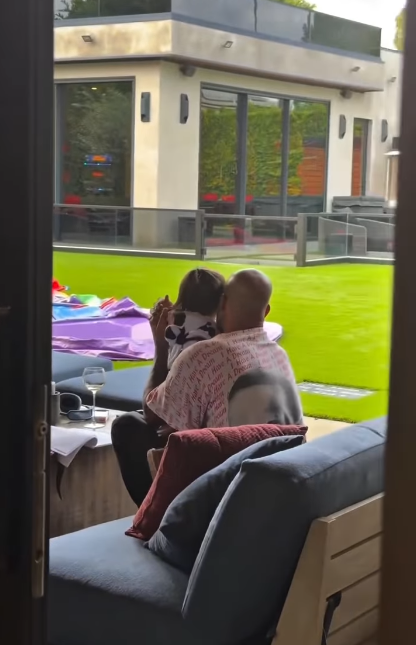 Shemar Moore and his daughter, Frankie Moore, spending time in the yard, from a video dated January 13, 2026 | Source: Instagram/shemarfmoore