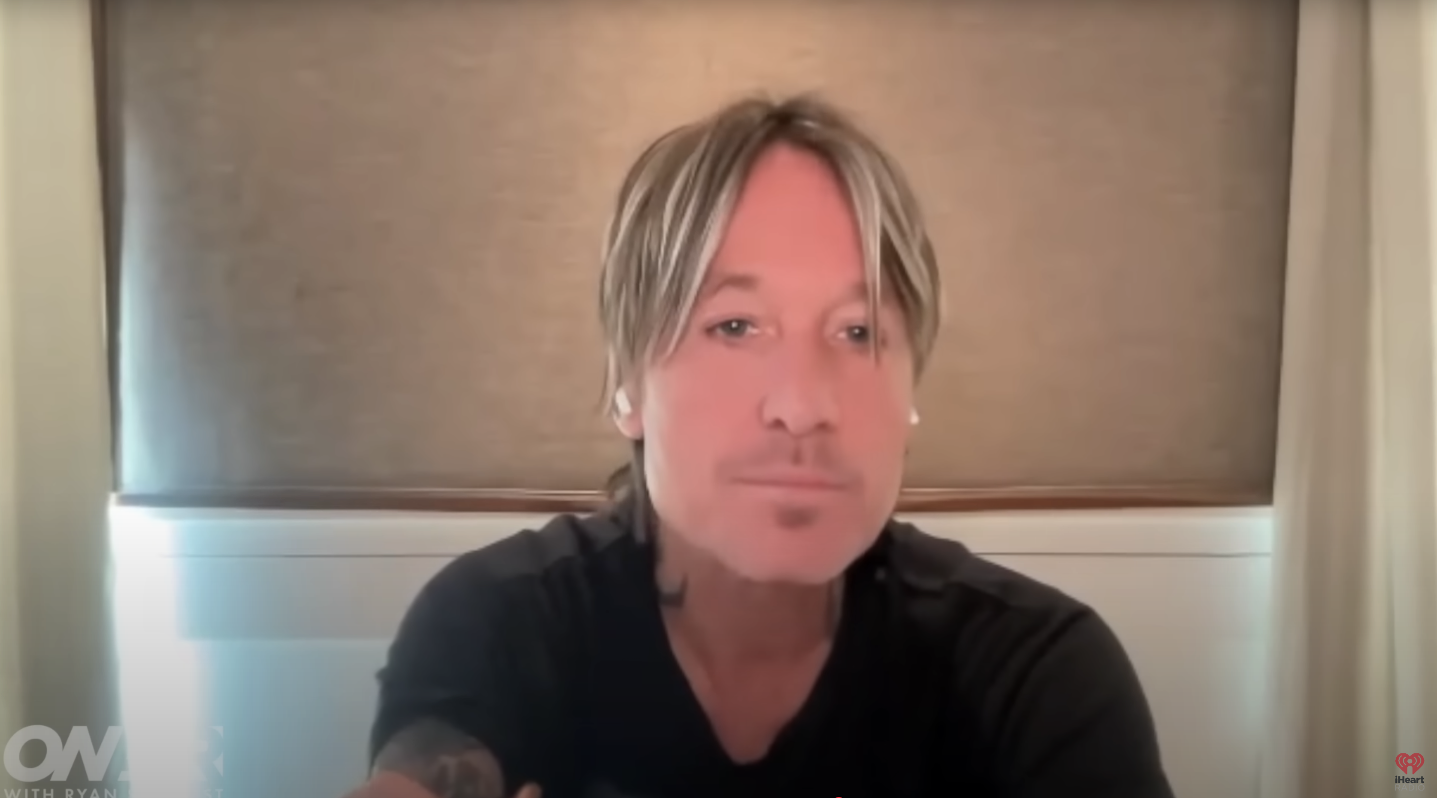Keith Urban is pictured during his appearance on Ryan Seacrest's show, dated July 22, 2025 | Source: YouTube/@RyanSeacrest