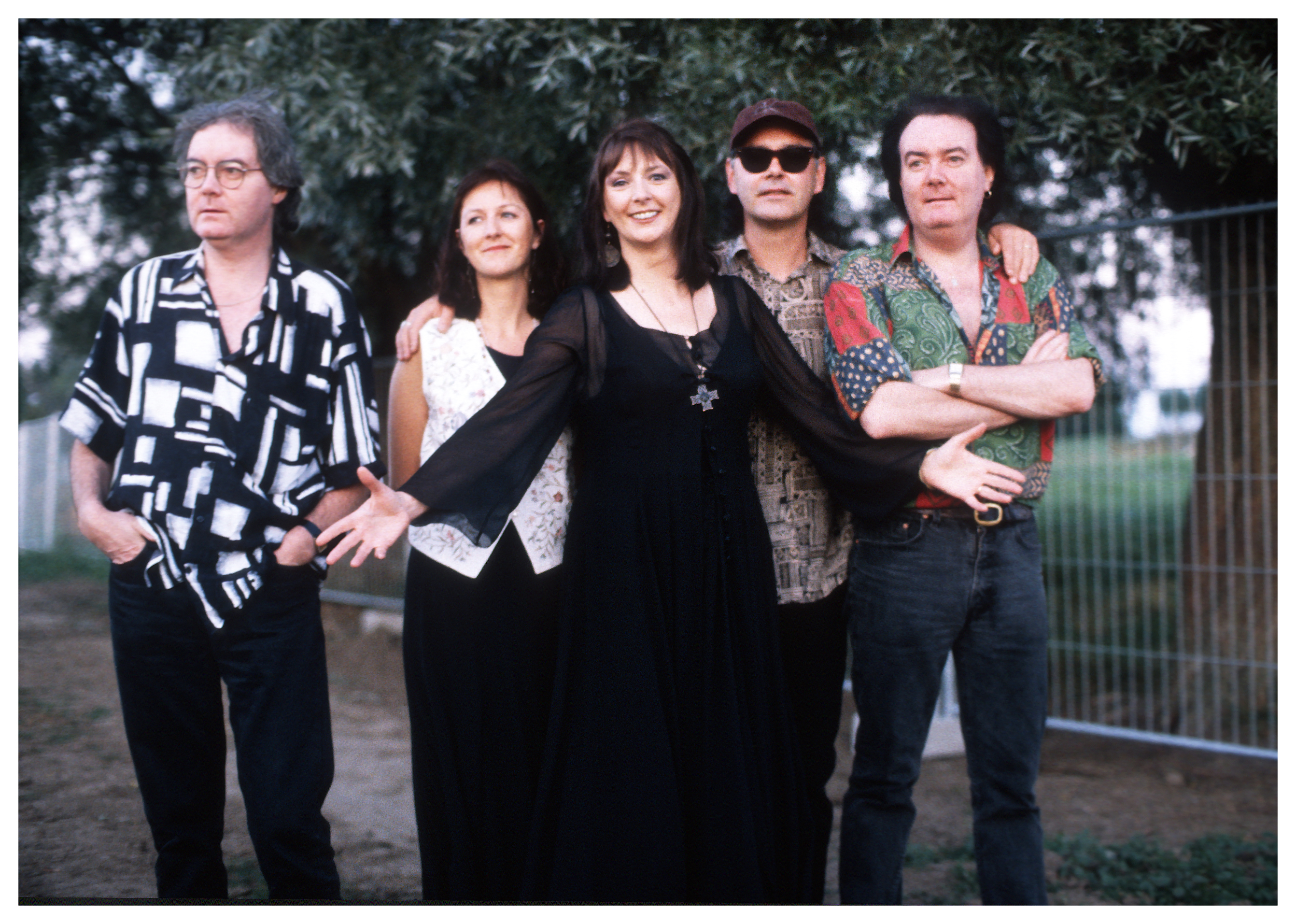 Clannad photographed during Dranouter Festival on 4 August 1996 in Dranouter, Belgium. | Source: Getty Images