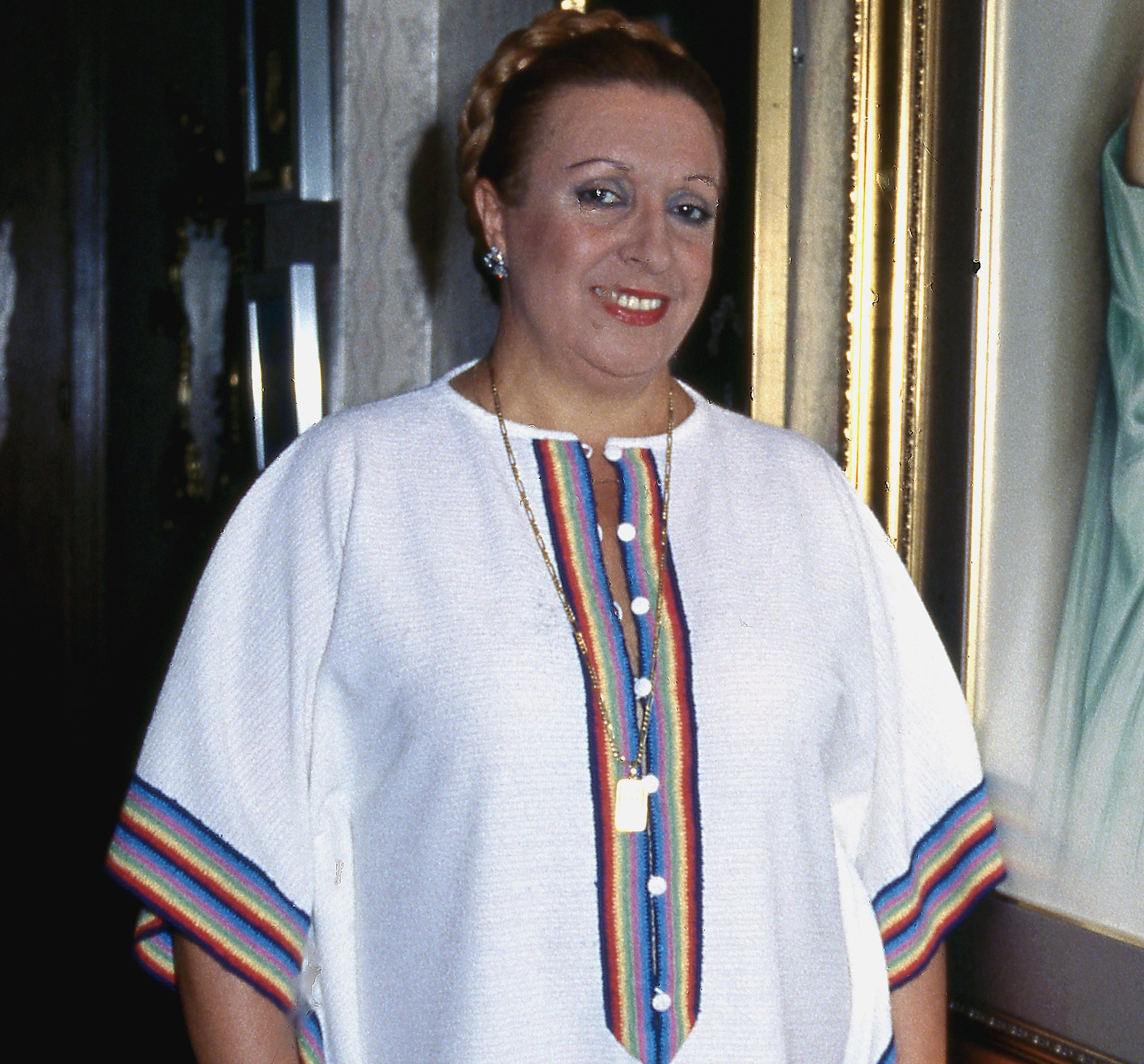 La actriz española Florinda Chico, 1980, Madrid, España. | Foto: Getty Images