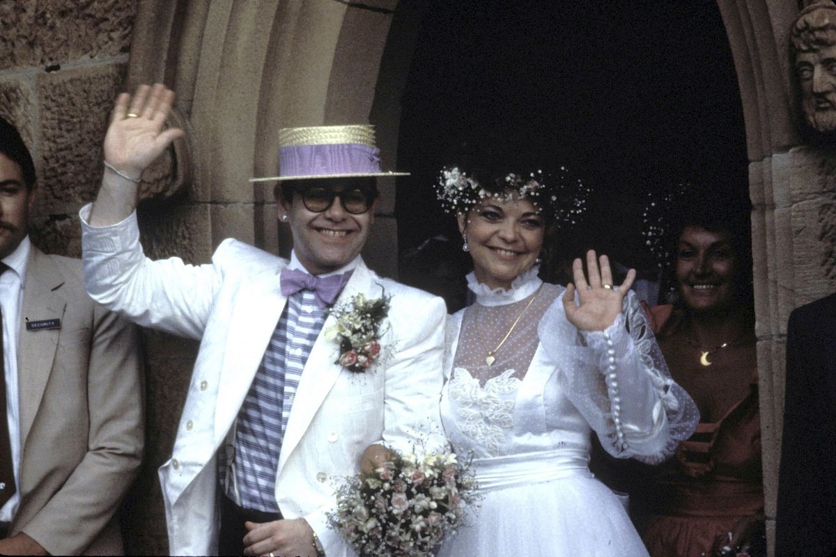 Elton John and Renate Blauel on February 14, 1984, in Sydney, Australia | Source: Getty Images