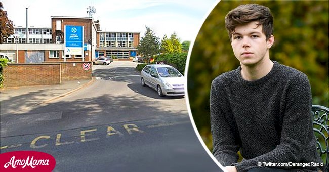 Impaired student blasts school after he was told to 'man up' when his father died of cancer